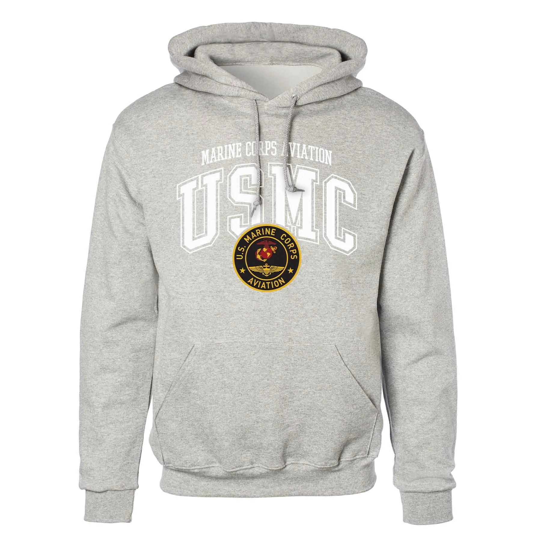 Marine Corps Aviation Arched Hoodie