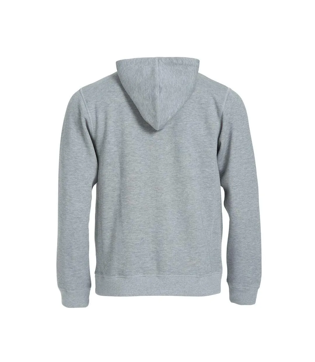 Mens classic melange hoodie grey Clique