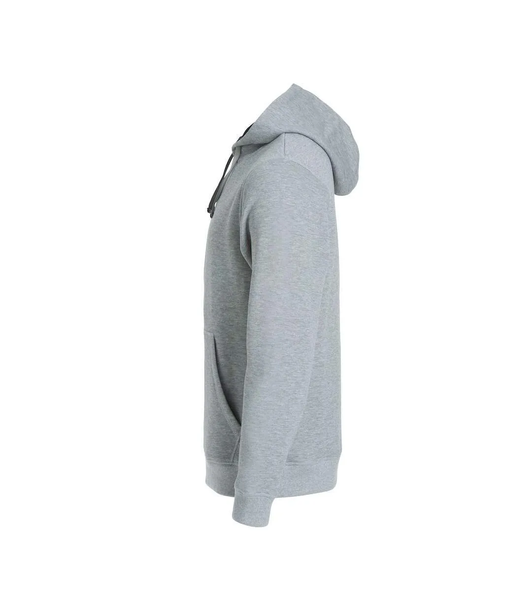 Mens classic melange hoodie grey Clique