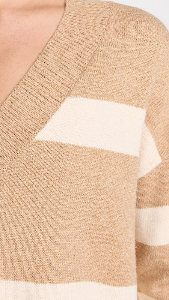 Morjana Sweater - Camel Stripe