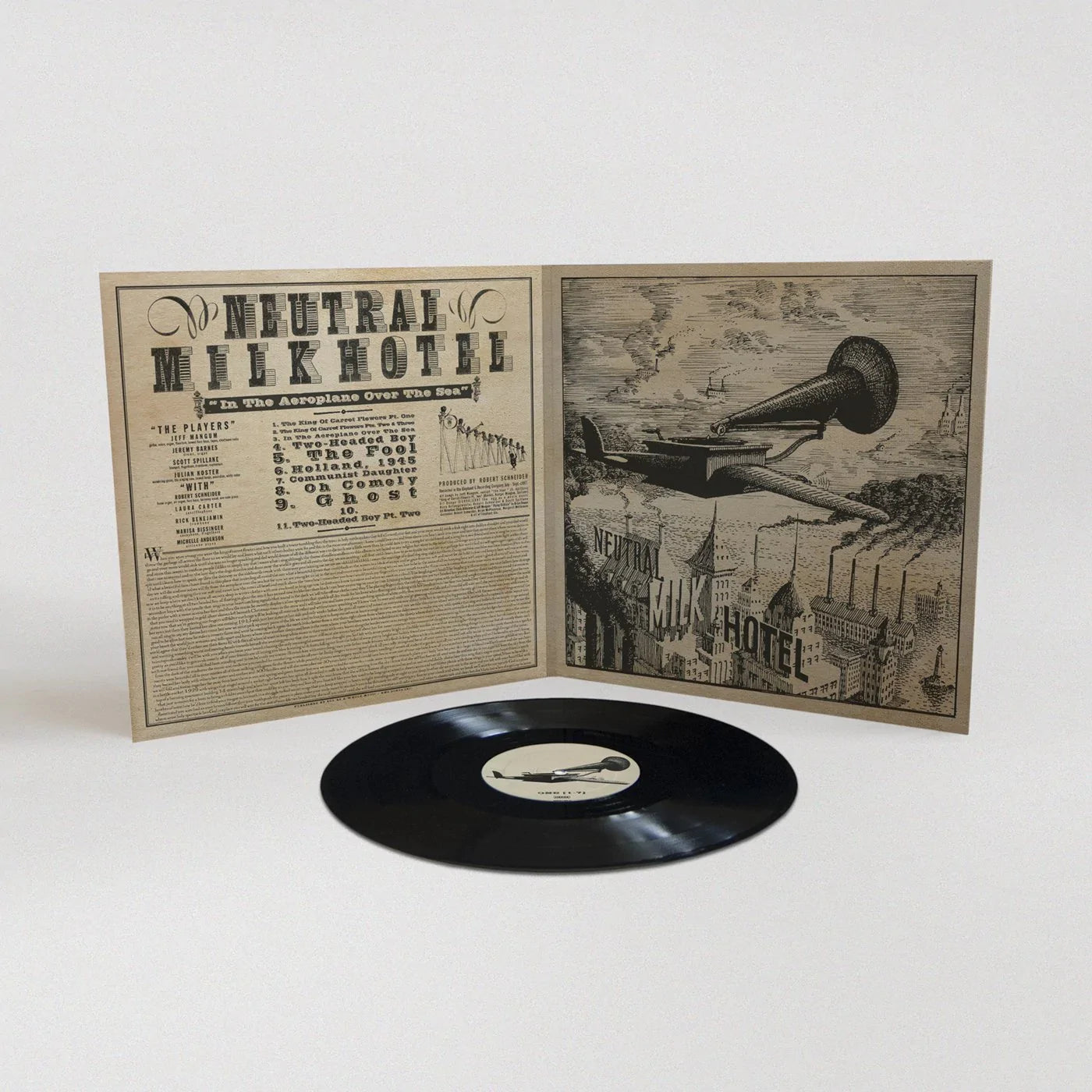 NEUTRAL MILK HOTEL 'IN THE AEROPLANE OVER THE SEA' LP