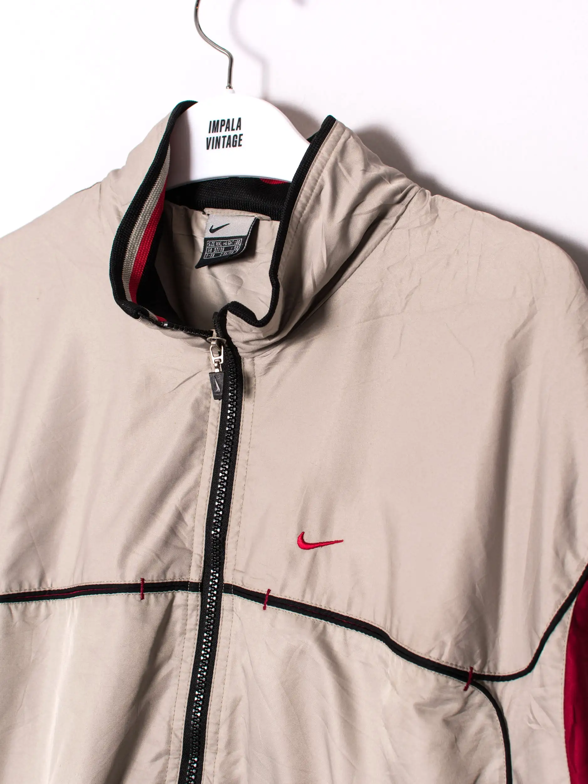 Nike Red Logo Track Jacket