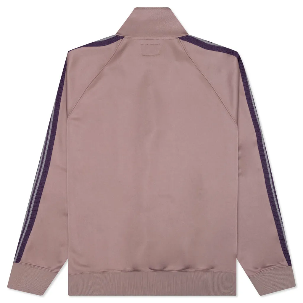 Poly Smooth Track Jacket - Taupe