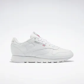 Reebok Classic Pure White Women's Leather Sneaker