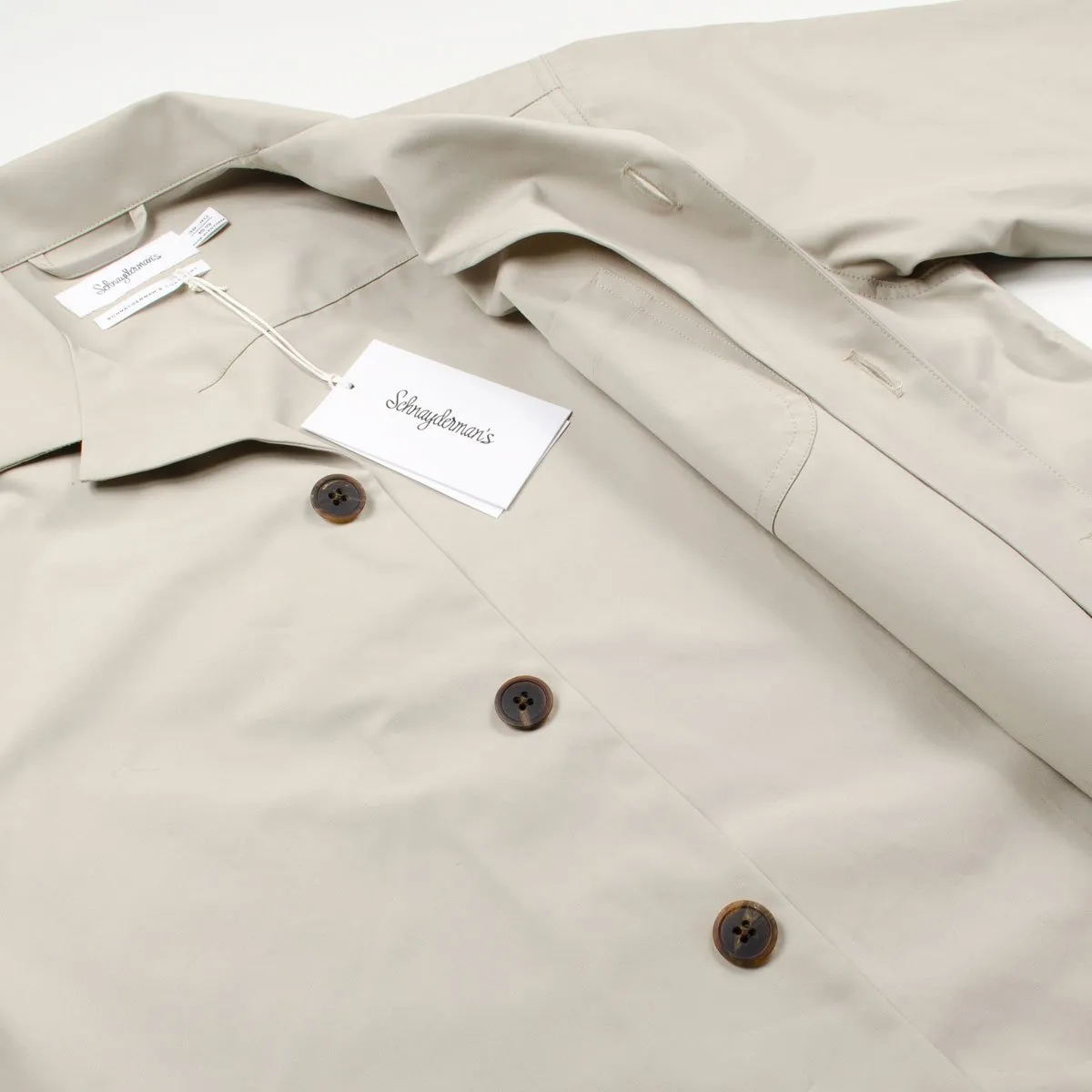 Schnayderman's - Coat Shirt Trench One - Stone