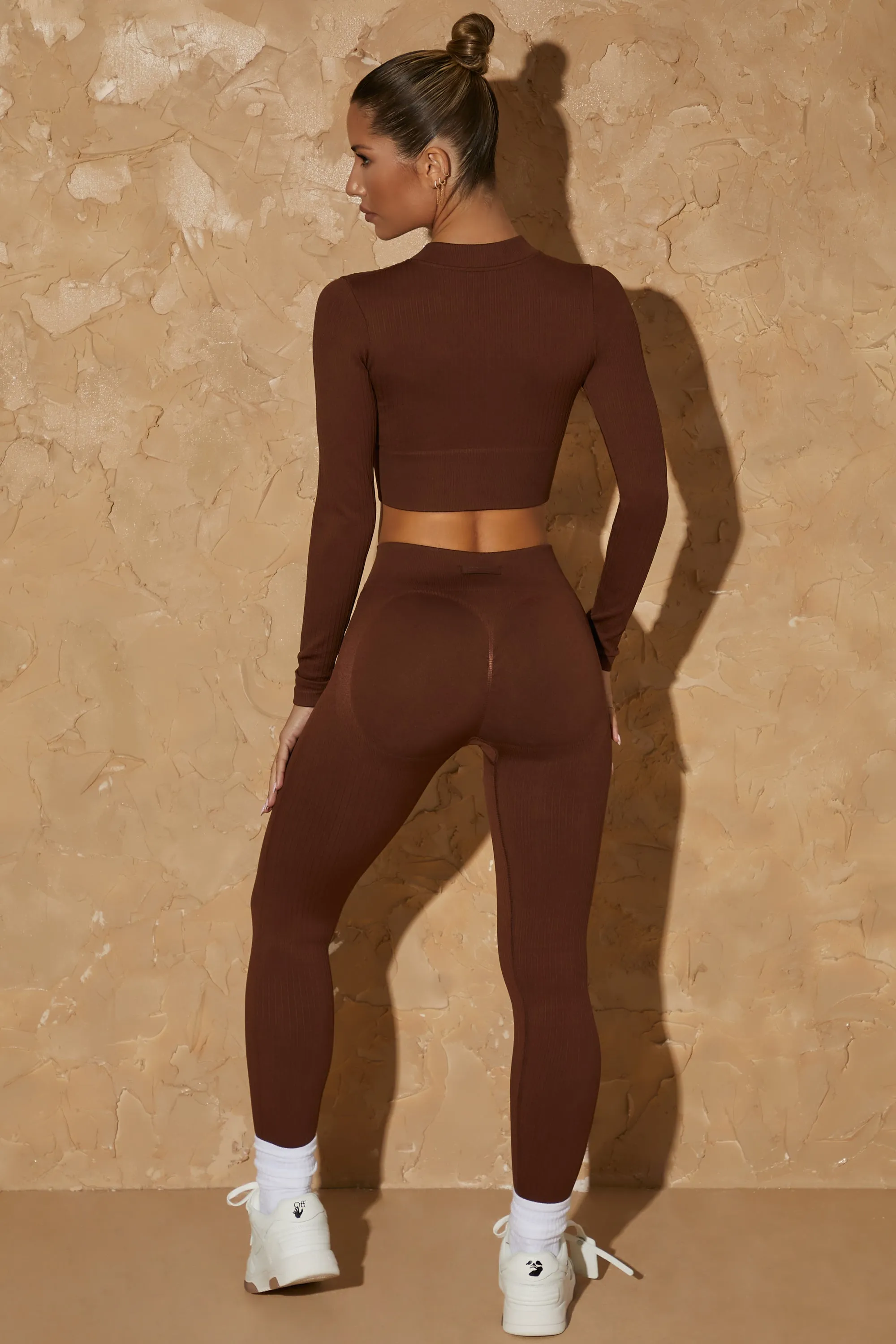 Seamless Leggings in Brown