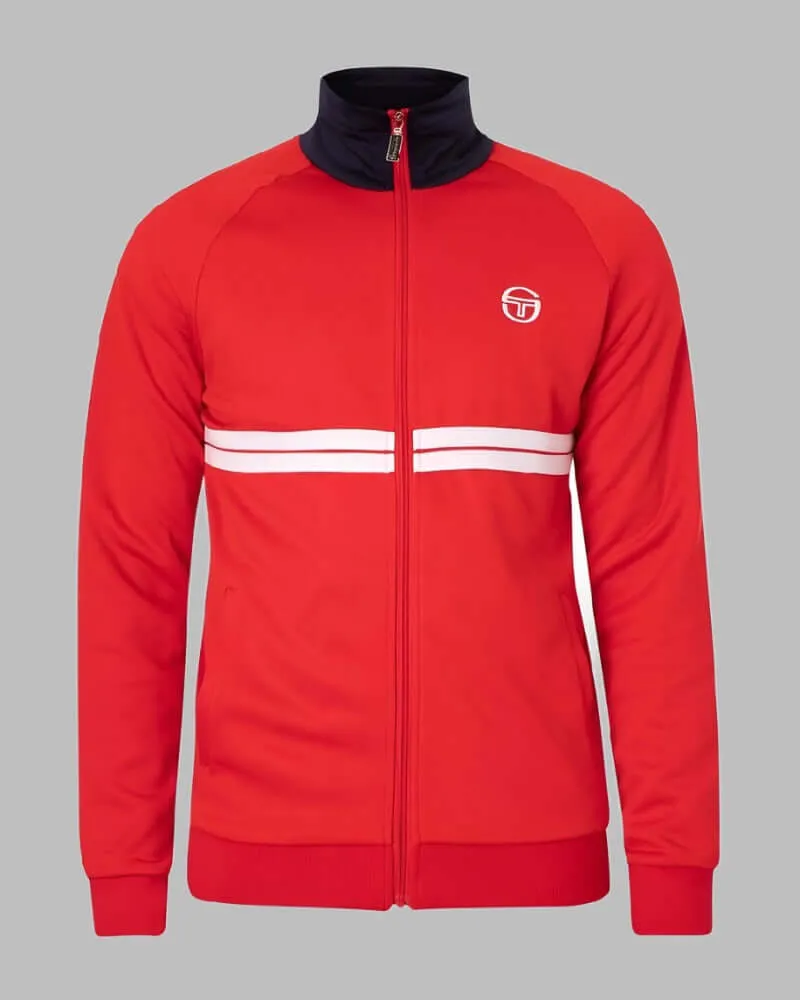 Sergio Tacchini DALLAS Track Top Adrenaline Rush/White