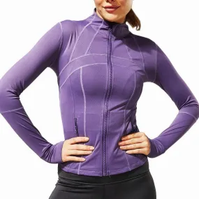 Slim Fit Jacket for Women Fitness Workout Gym Top