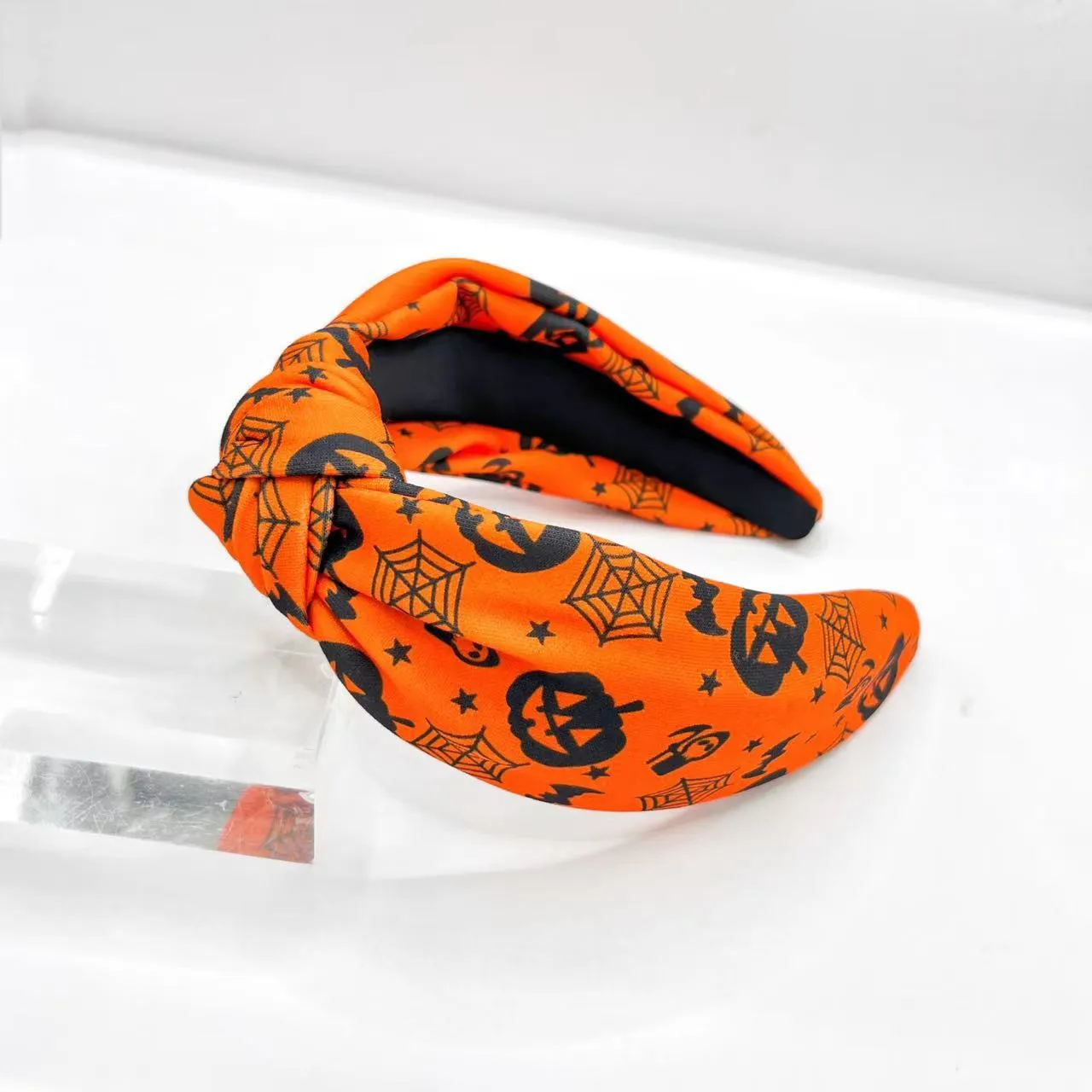 Stella Halloween Designer Headbands in Orange