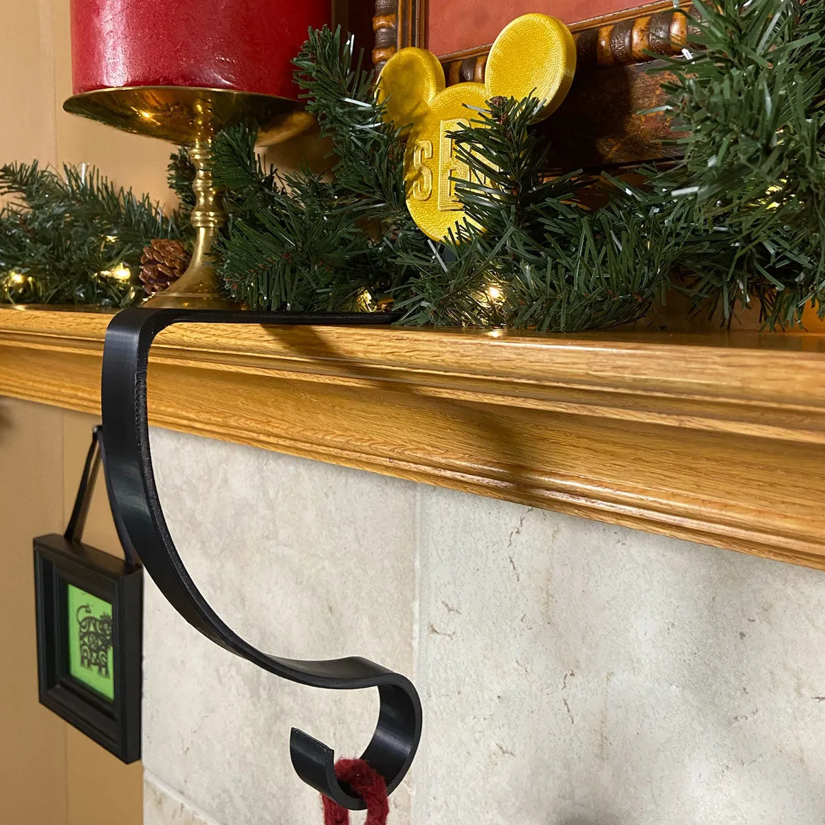 Stocking Hanger with Icon - CLEARANCE