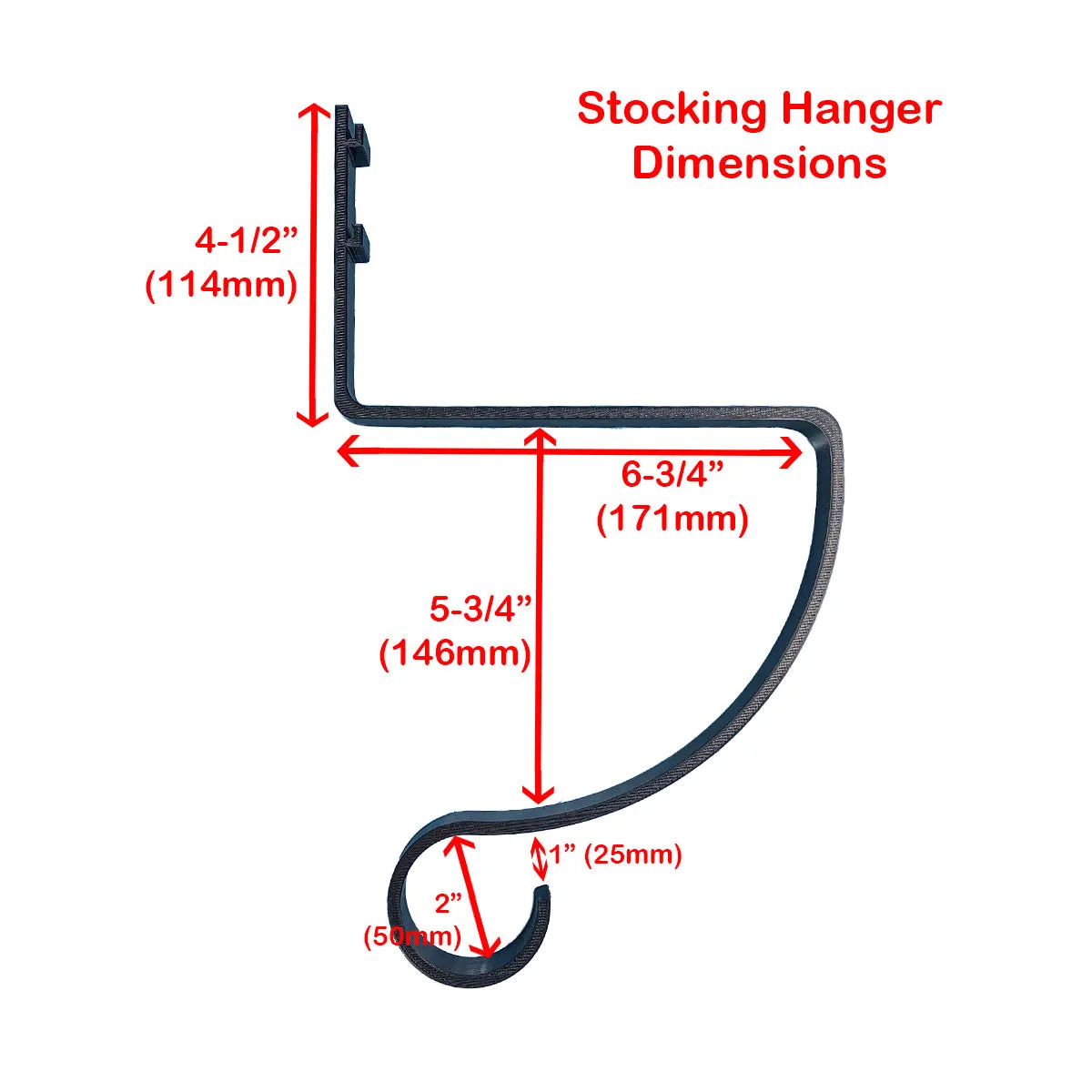 Stocking Hanger with Icon - CLEARANCE