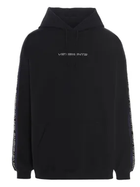 Vetements Logo Detailed Drawstring Hoodie