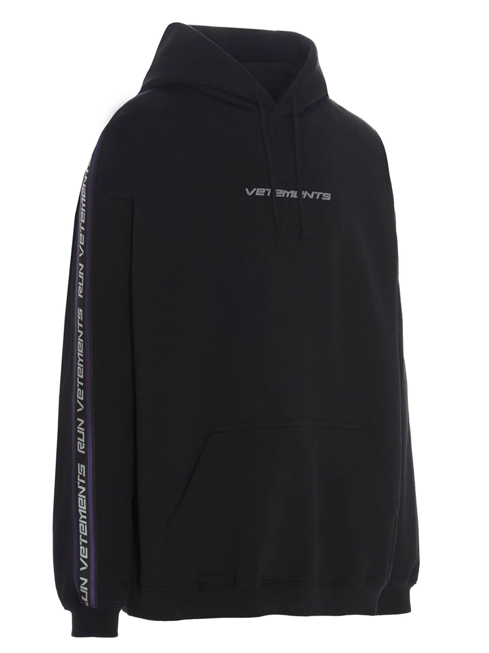 Vetements Logo Detailed Drawstring Hoodie