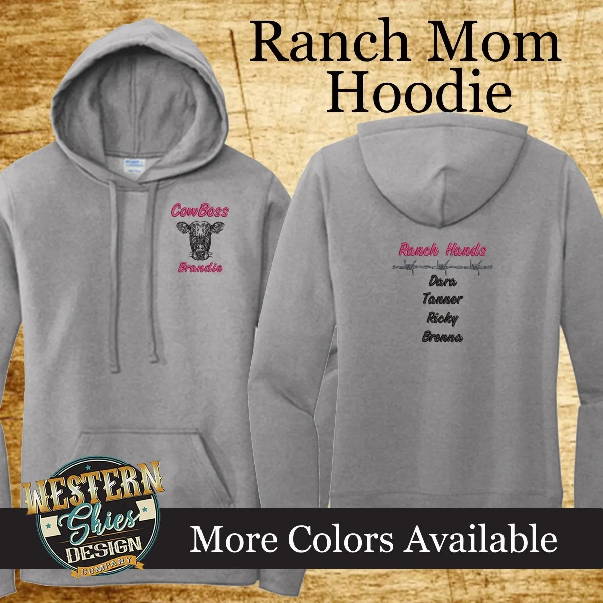 Women's Ranch Mom Hoodie