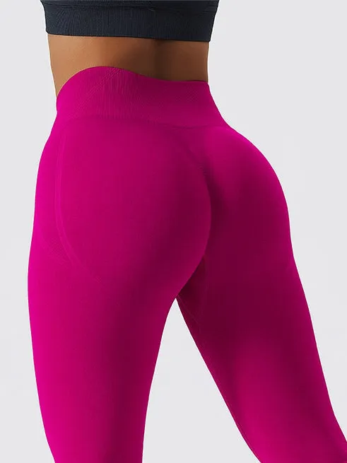 ZASUWA Female Scrunch Bum Seamless Leggings