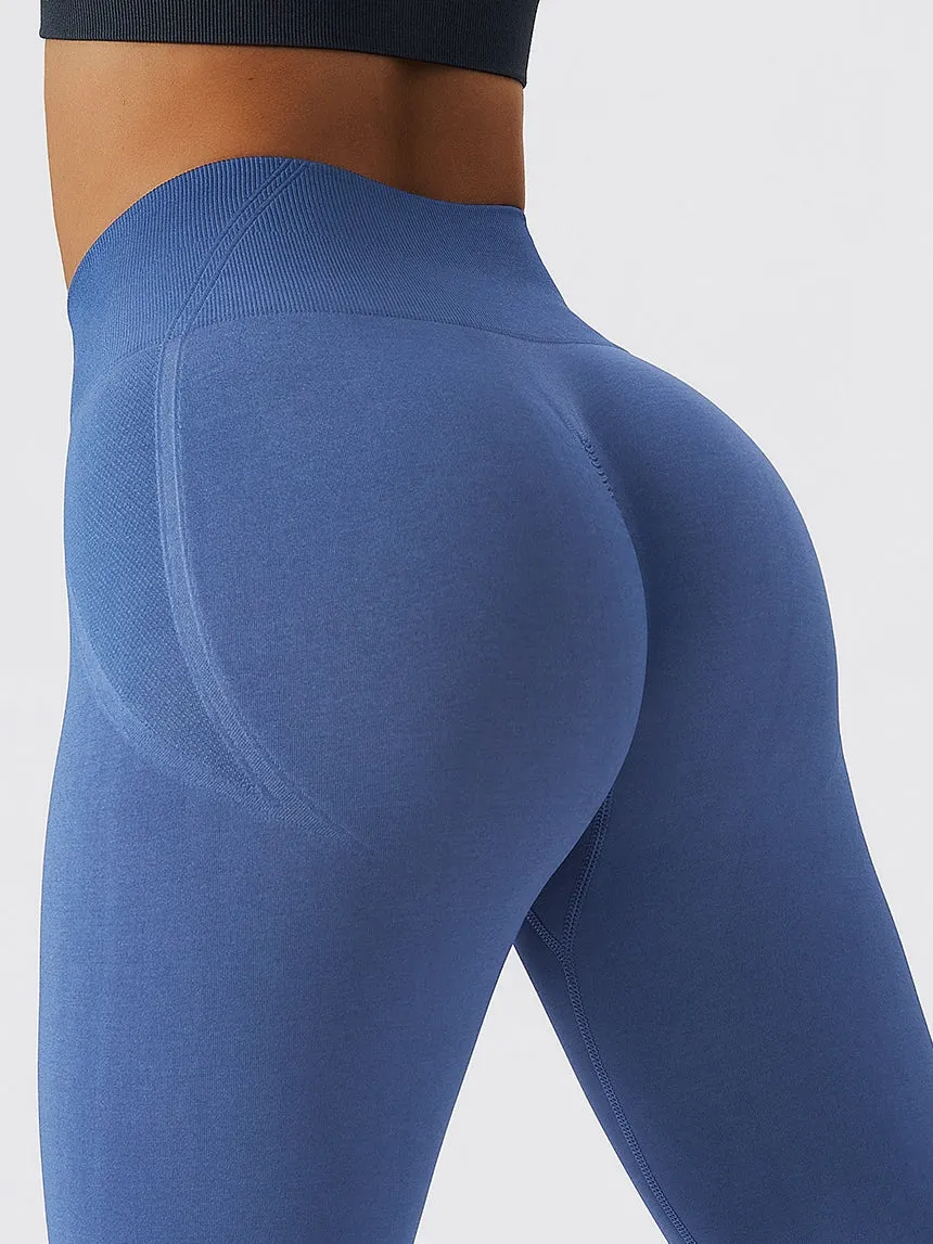 ZASUWA Female Scrunch Bum Seamless Leggings