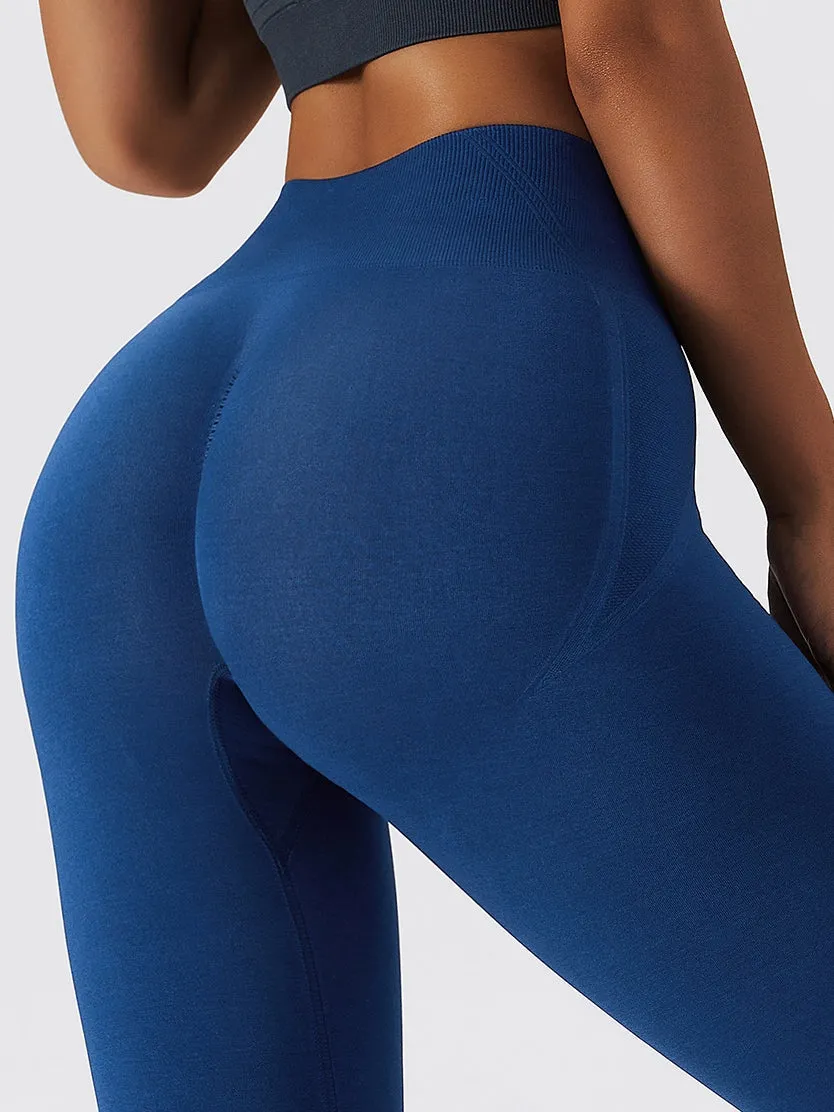 ZASUWA Female Scrunch Bum Seamless Leggings