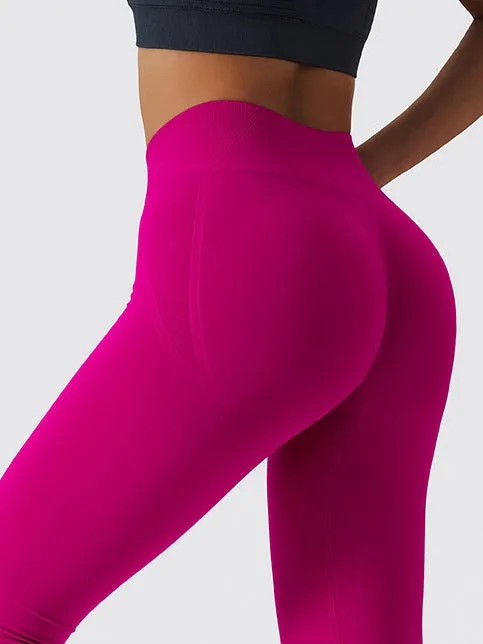 ZASUWA Female Scrunch Bum Seamless Leggings