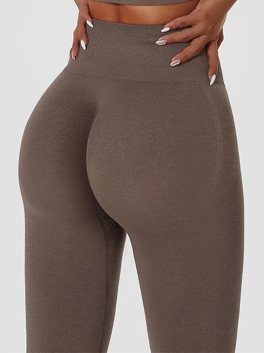 ZASUWA Female Scrunch Bum Seamless Leggings